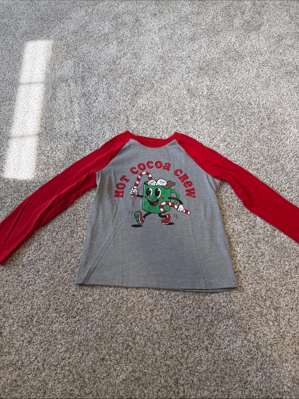 jumping beans Hot Cocoa Crew Raglan Tee - 5T